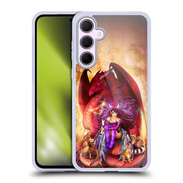 Ruth Thompson Dragons Capricorn Soft Gel Case for Samsung Galaxy A35 5G