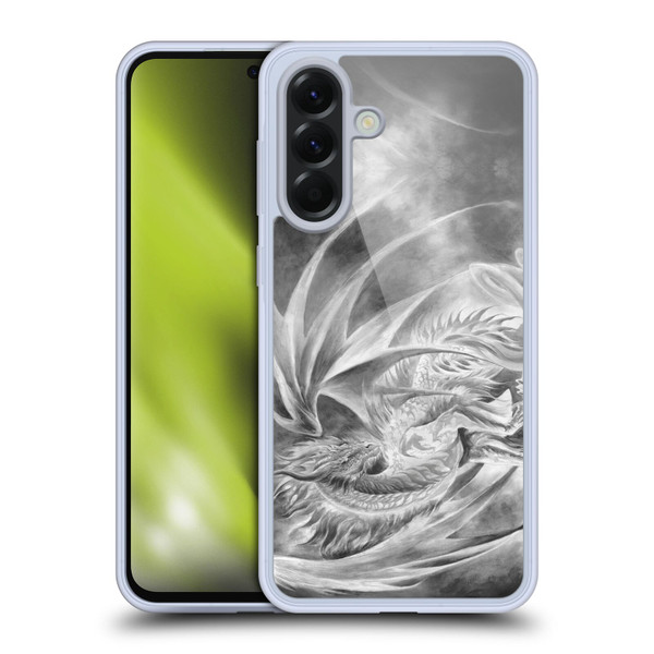 Ruth Thompson Dragons Silver Ice Soft Gel Case for Samsung Galaxy A56 5G