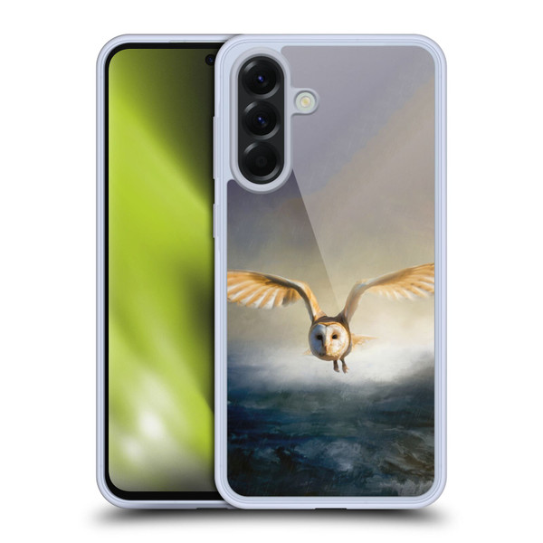 Simone Gatterwe Animals 2 Barn Owl Soft Gel Case for Samsung Galaxy A56 5G