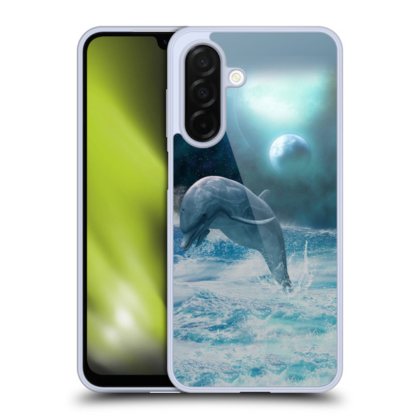 Simone Gatterwe Dolphins Freedom Soft Gel Case for Samsung Galaxy A26 5G