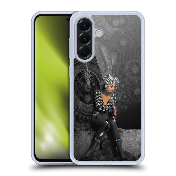 Simone Gatterwe Assorted Designs The Time Runs Off Soft Gel Case for Samsung Galaxy A56 5G