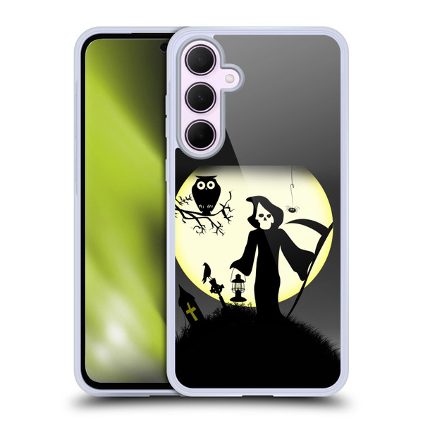 Simone Gatterwe Halloween Death Soft Gel Case for Samsung Galaxy A35 5G