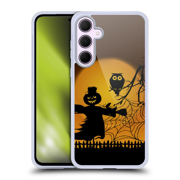 Simone Gatterwe Halloween Scarecrow Soft Gel Case for Samsung Galaxy A35 5G