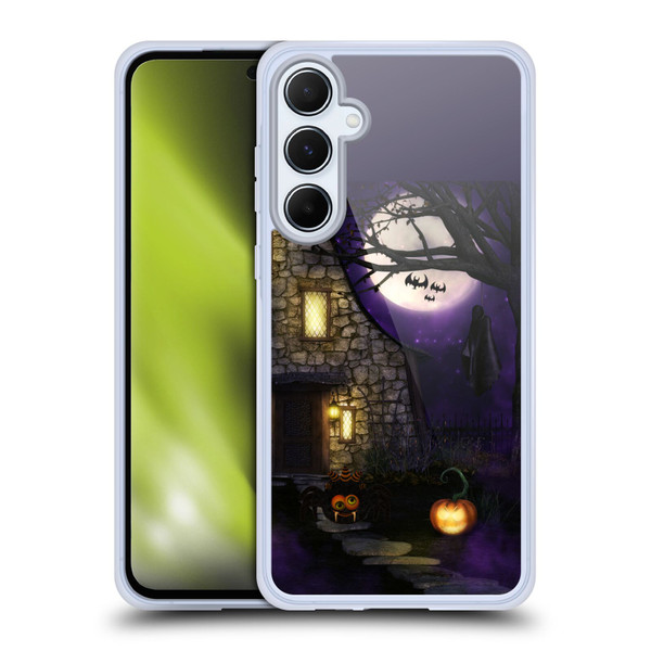 Simone Gatterwe Halloween Spider Soft Gel Case for Samsung Galaxy A55 5G