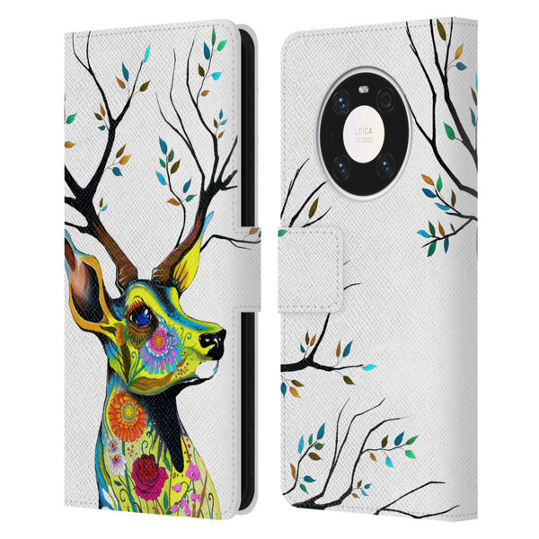 Pixie Cold Animals King Of The Forest Leather Book Wallet Case Cover For Huawei Mate 40 Pro 5G