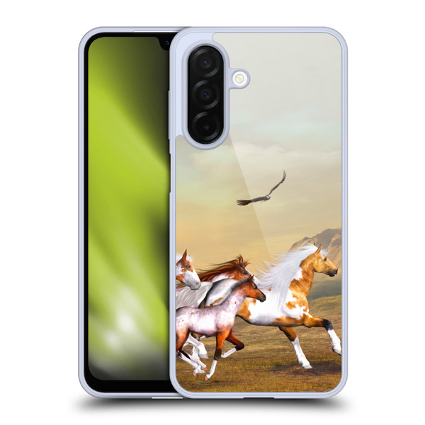 Simone Gatterwe Horses Wild Herd Soft Gel Case for Samsung Galaxy A26 5G