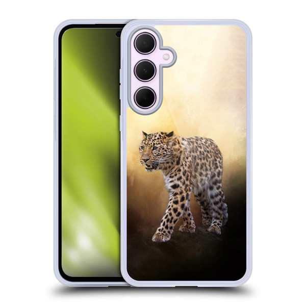 Simone Gatterwe Animals 2 Amur Leopard Soft Gel Case for Samsung Galaxy A35 5G