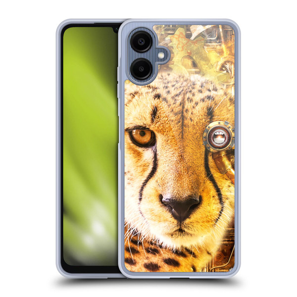 Simone Gatterwe Steampunk Cheetah Soft Gel Case for Samsung Galaxy A06 4G / 5G