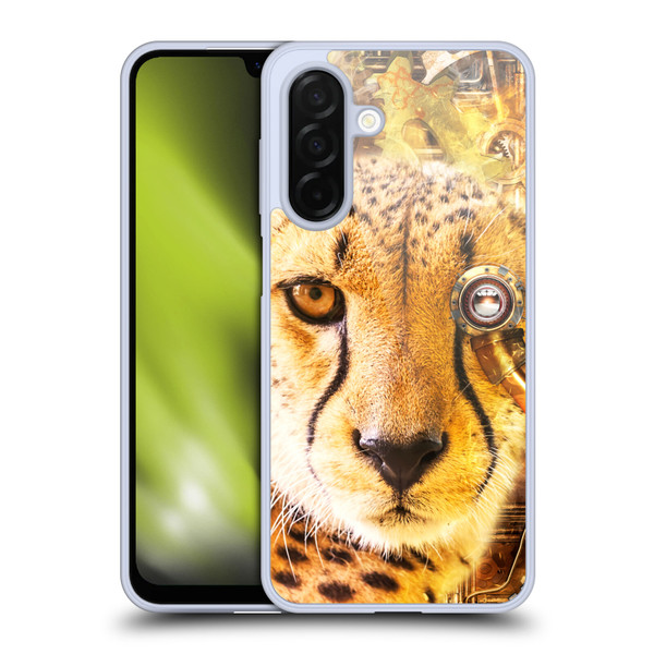 Simone Gatterwe Steampunk Cheetah Soft Gel Case for Samsung Galaxy A26 5G