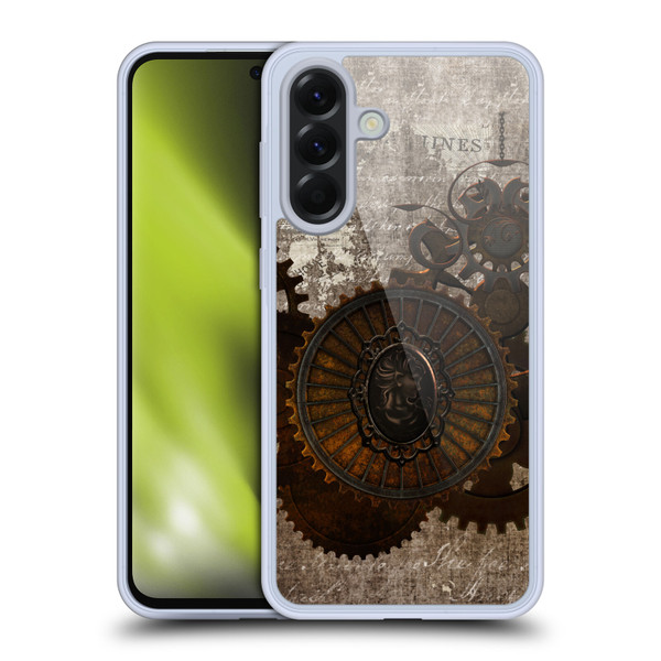 Simone Gatterwe Steampunk Letter Soft Gel Case for Samsung Galaxy A56 5G