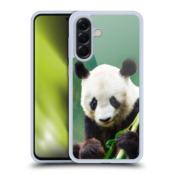 Simone Gatterwe Nature Series Panda Soft Gel Case for Samsung Galaxy A56 5G