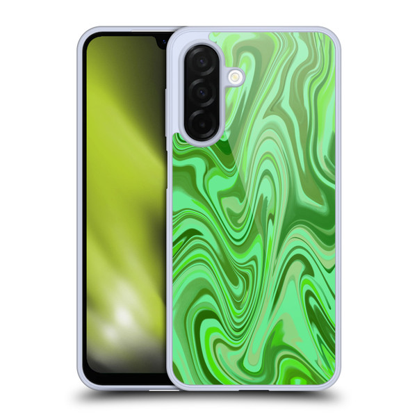 Suzan Lind Marble Light Green Soft Gel Case for Samsung Galaxy A26 5G