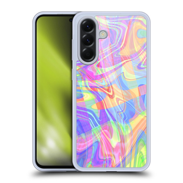 Suzan Lind Marble Light Rainbow Soft Gel Case for Samsung Galaxy A56 5G