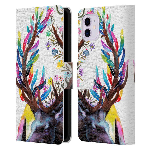 Pixie Cold Animals Memories Leather Book Wallet Case Cover For Apple iPhone 11