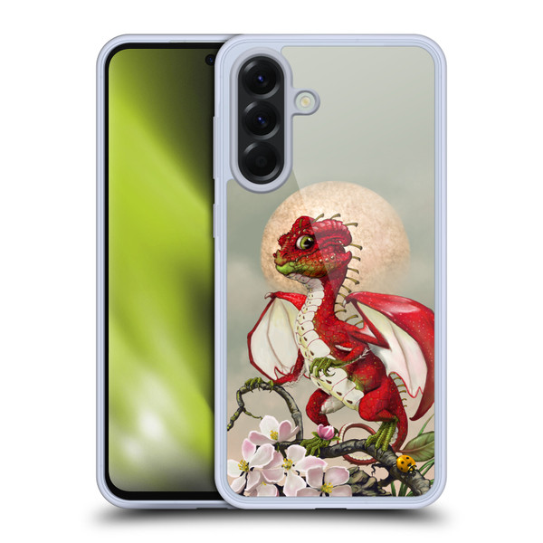 Stanley Morrison Dragons 3 Red Fruit Garden Soft Gel Case for Samsung Galaxy A56 5G