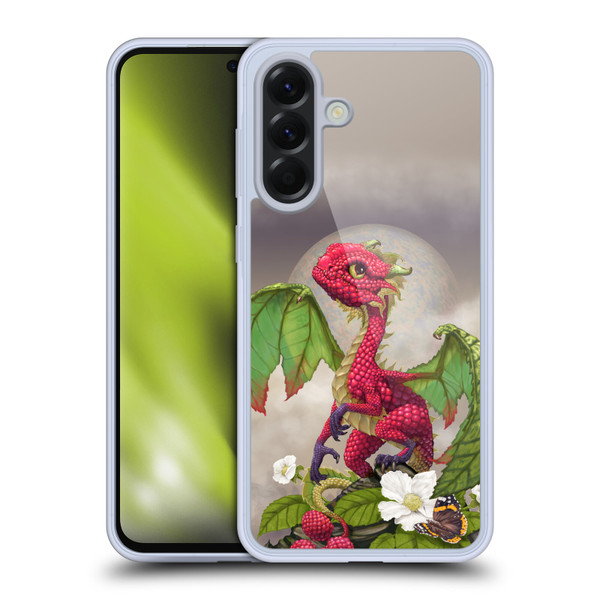 Stanley Morrison Dragons 3 Raspberry Garden Soft Gel Case for Samsung Galaxy A56 5G