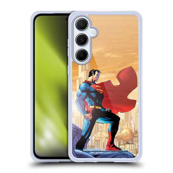 Superman DC Comics Comic Book Art #23 Variant Soft Gel Case for Samsung Galaxy A55 5G