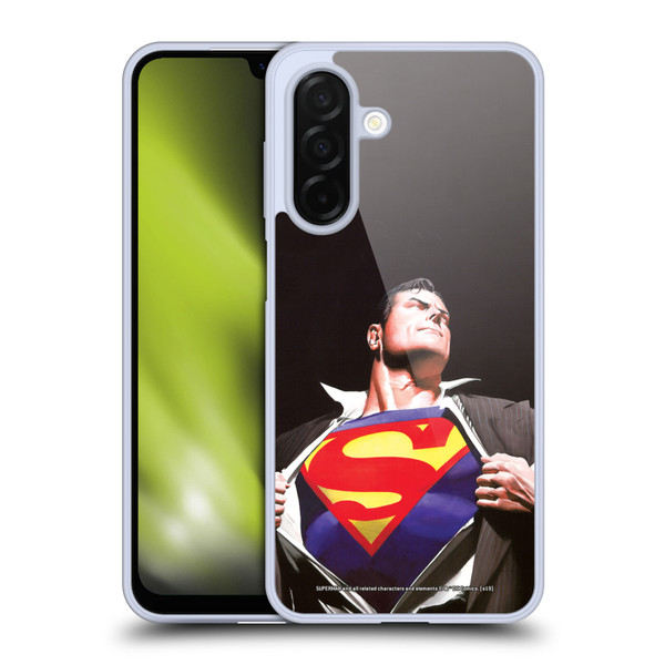 Superman DC Comics Famous Comic Book Covers Forever Soft Gel Case for Samsung Galaxy A26 5G