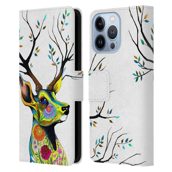Pixie Cold Animals King Of The Forest Leather Book Wallet Case Cover For Apple iPhone 13 Pro