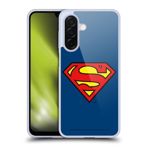Superman DC Comics Logos Classic Soft Gel Case for Samsung Galaxy A26 5G