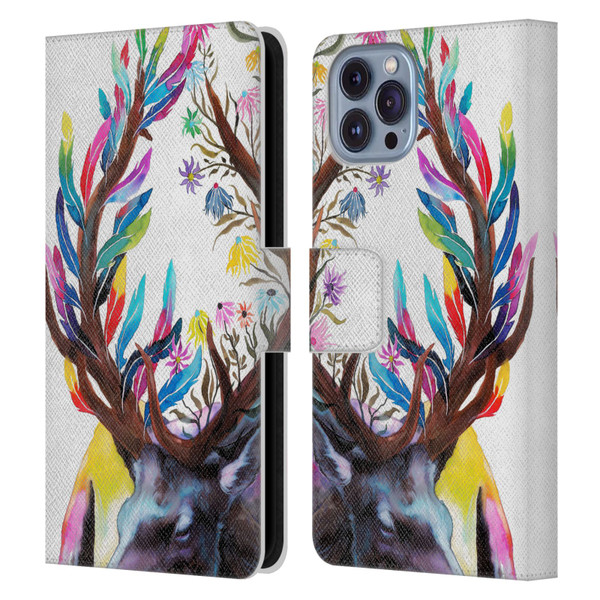 Pixie Cold Animals Memories Leather Book Wallet Case Cover For Apple iPhone 14