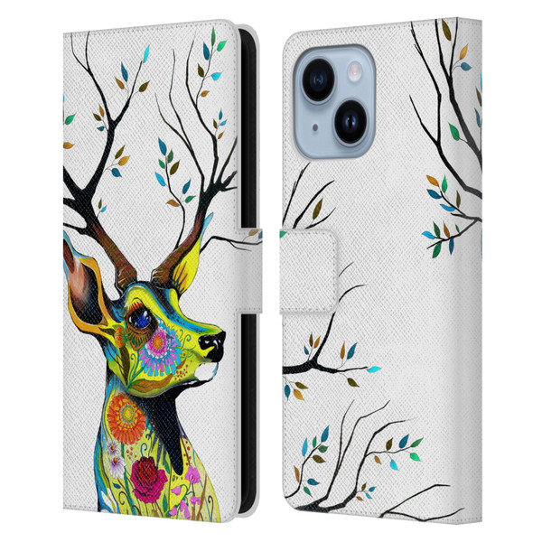 Pixie Cold Animals King Of The Forest Leather Book Wallet Case Cover For Apple iPhone 14 Plus