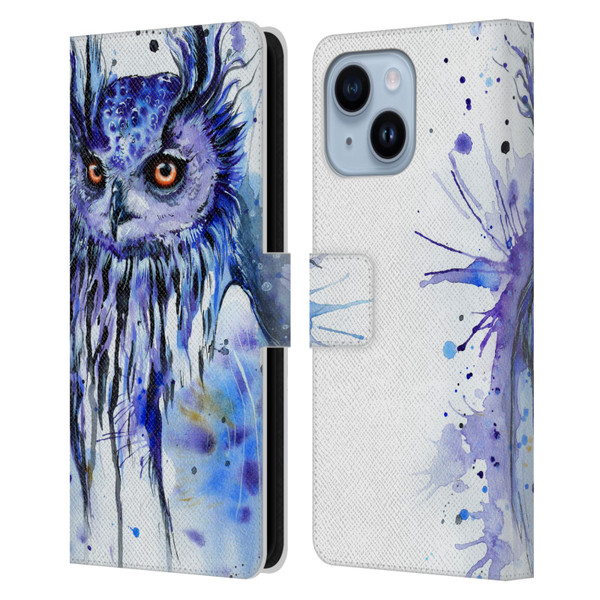 Pixie Cold Animals Secrets Leather Book Wallet Case Cover For Apple iPhone 14 Plus
