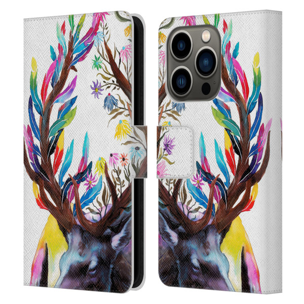 Pixie Cold Animals Memories Leather Book Wallet Case Cover For Apple iPhone 14 Pro
