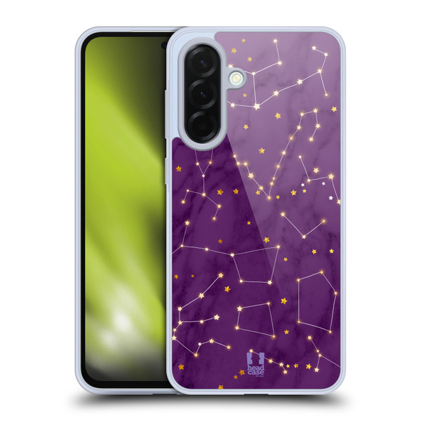 Head Case Designs Starlights Constellation Soft Gel Case for Samsung Galaxy A36 5G