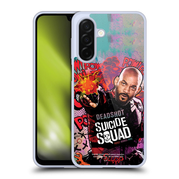 Suicide Squad 2016 Graphics Deadshot Poster Soft Gel Case for Samsung Galaxy A26 5G