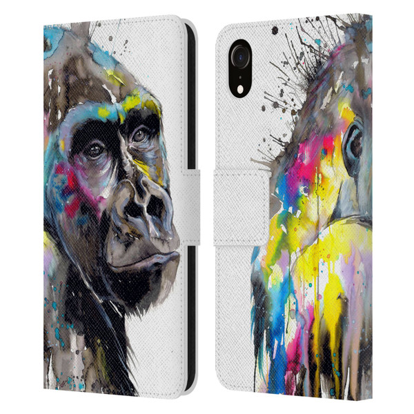 Pixie Cold Animals I See The Future Leather Book Wallet Case Cover For Apple iPhone XR