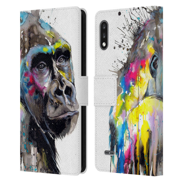 Pixie Cold Animals I See The Future Leather Book Wallet Case Cover For LG K22