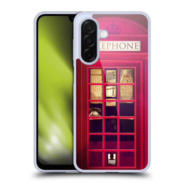 Head Case Designs Telephone Box K2 Soft Gel Case for Samsung Galaxy A26 5G