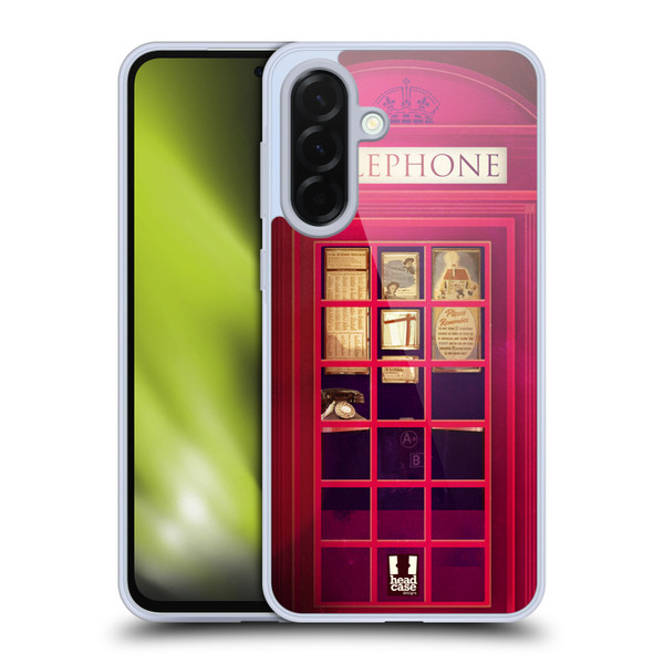 Head Case Designs Telephone Box K2 Soft Gel Case for Samsung Galaxy A36 5G