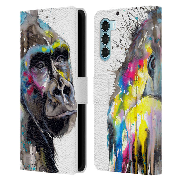 Pixie Cold Animals I See The Future Leather Book Wallet Case Cover For Motorola Edge S30 / Moto G200 5G