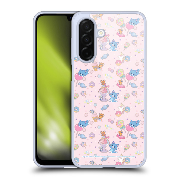 Tom and Jerry Gokko Graphics Sweets Pattern Soft Gel Case for Samsung Galaxy A26 5G