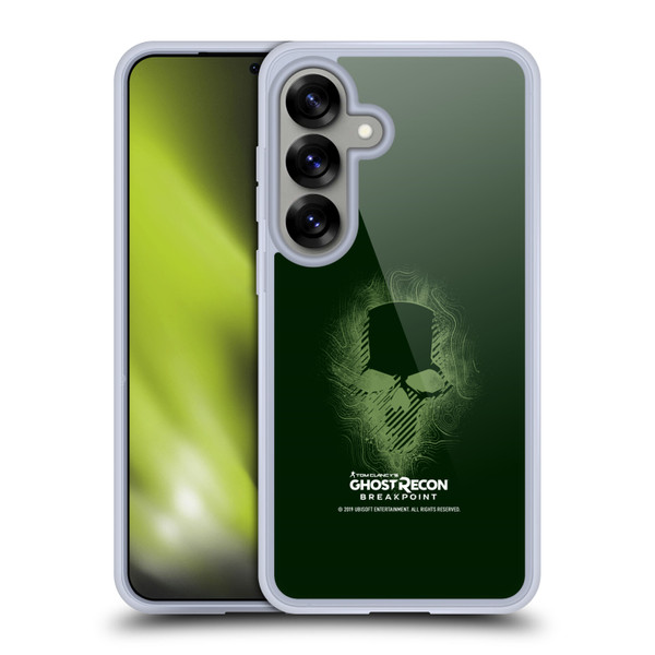 Tom Clancy's Ghost Recon Breakpoint Graphics Ghosts Logo Soft Gel Case for Samsung Galaxy S25 & MagSafe