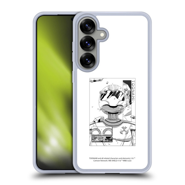 Toonami Graphics Comic Soft Gel Case for Samsung Galaxy S25+ & MagSafe