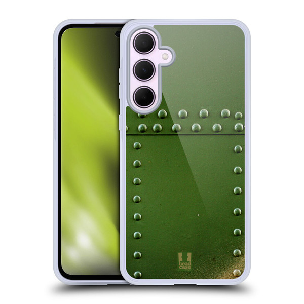 Head Case Designs Transport Paints Train Soft Gel Case for Samsung Galaxy A35 5G