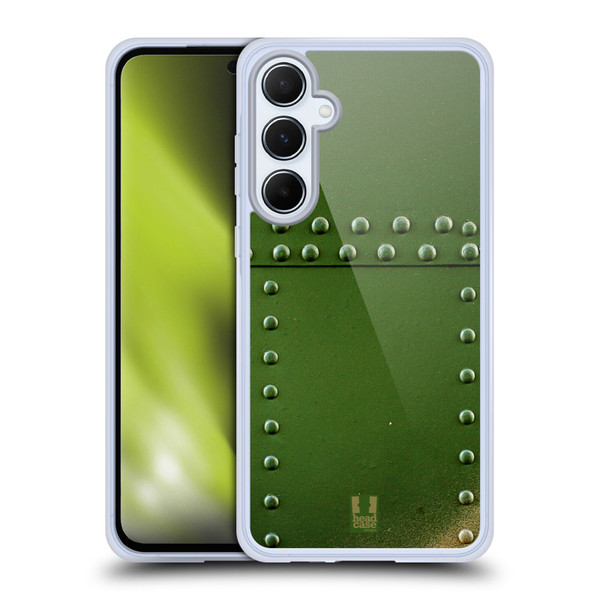 Head Case Designs Transport Paints Train Soft Gel Case for Samsung Galaxy A55 5G