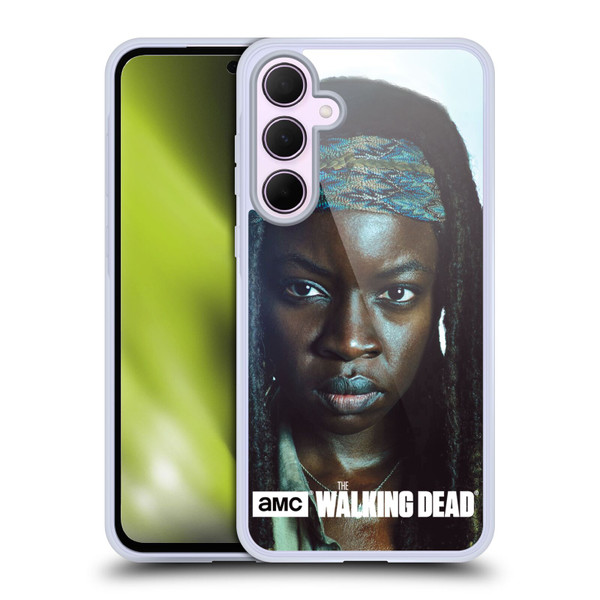 AMC The Walking Dead Characters Michonne Soft Gel Case for Samsung Galaxy A35 5G