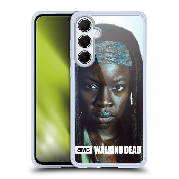 AMC The Walking Dead Characters Michonne Soft Gel Case for Samsung Galaxy A55 5G