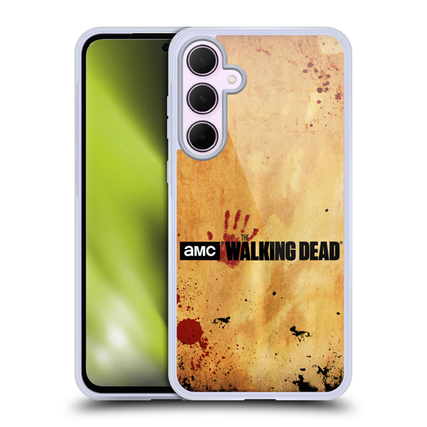 AMC The Walking Dead Logo Horizontal Soft Gel Case for Samsung Galaxy A35 5G