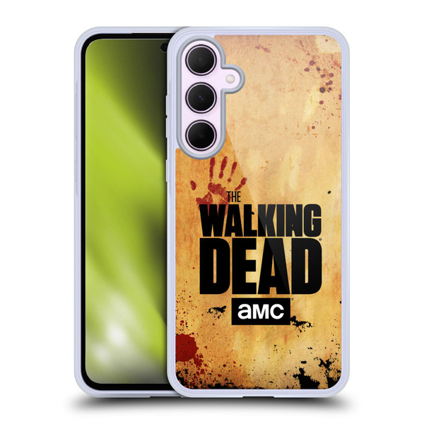 AMC The Walking Dead Logo Stacked Soft Gel Case for Samsung Galaxy A35 5G