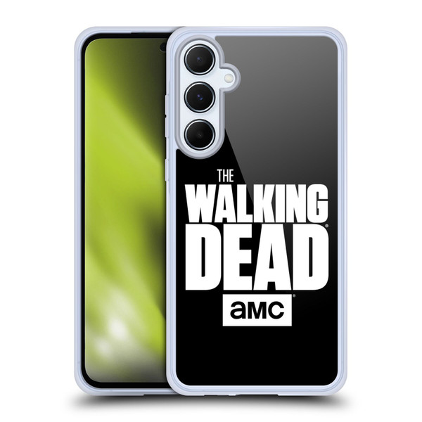 AMC The Walking Dead Logo Black Soft Gel Case for Samsung Galaxy A55 5G