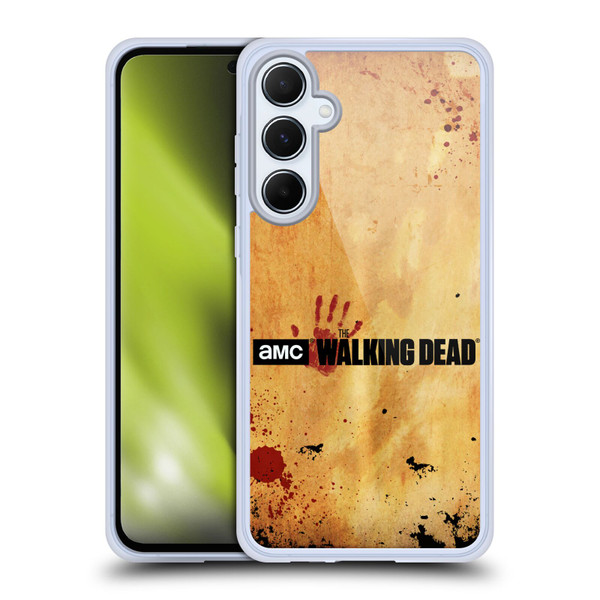 AMC The Walking Dead Logo Horizontal Soft Gel Case for Samsung Galaxy A55 5G