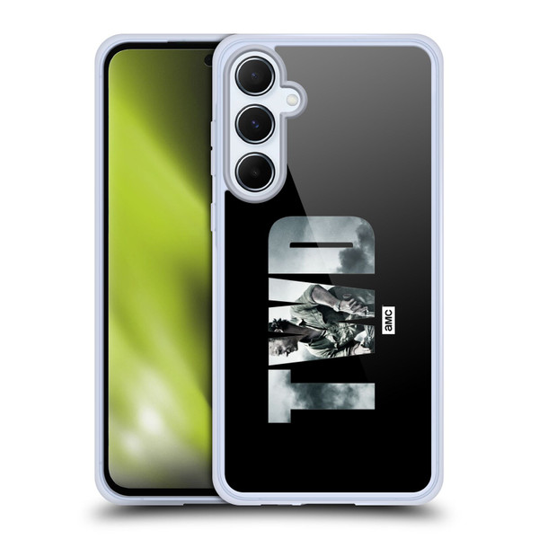AMC The Walking Dead Logo Landscape Soft Gel Case for Samsung Galaxy A55 5G