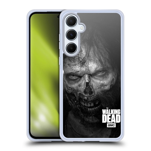 AMC The Walking Dead Logo Stare Soft Gel Case for Samsung Galaxy A55 5G