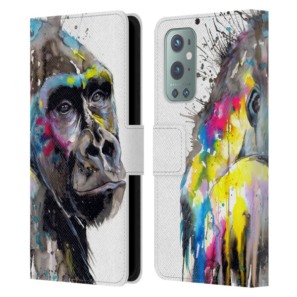 Pixie Cold Animals I See The Future Leather Book Wallet Case Cover For OnePlus 9