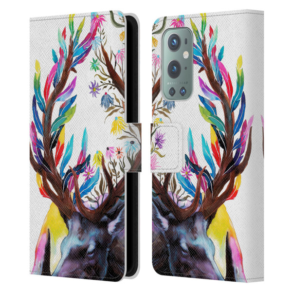 Pixie Cold Animals Memories Leather Book Wallet Case Cover For OnePlus 9